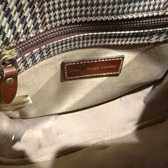 Polo Brown and Tan Crossbody Bag - Picture 2 of 5